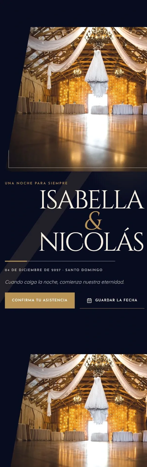 Nocturno de Gala: Elegant and cinematic