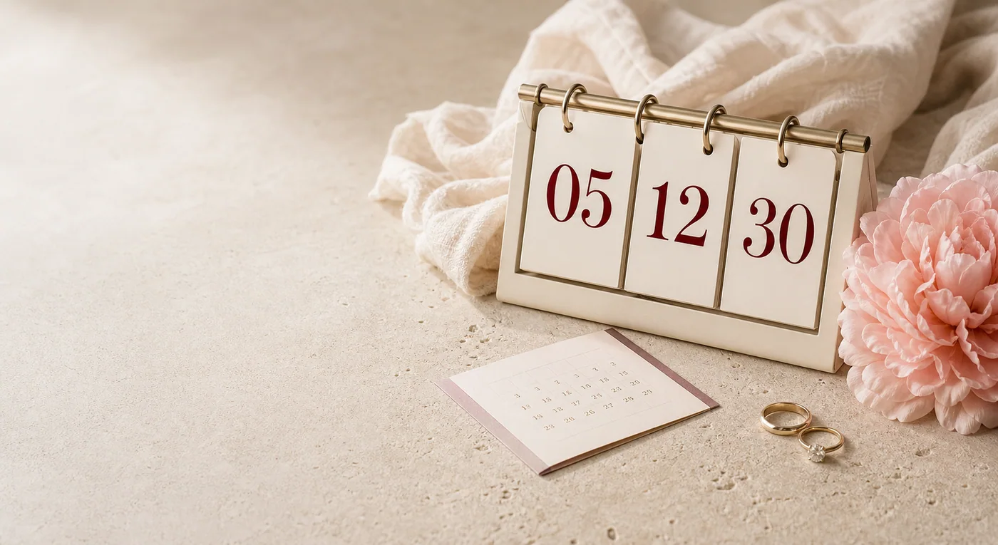 Digital invitation countdown